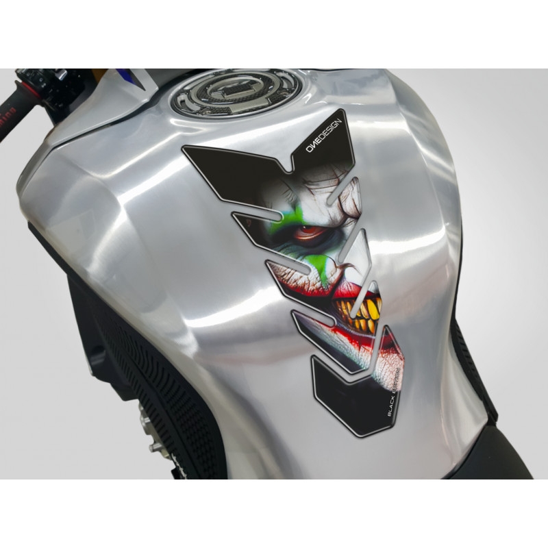 Dæksel til brændstoftank Print Black edition - Monster face