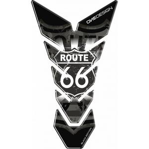 Dæksel til brændstoftank Print Black edition - Route 66