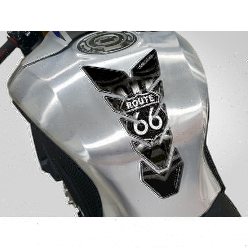 Dæksel til brændstoftank Print Black edition - Route 66