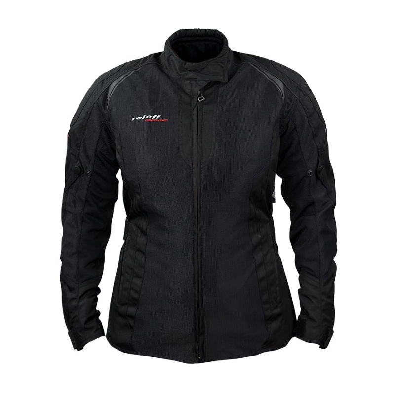Roleff Mesh motorcykeljakke til kvinder, sort