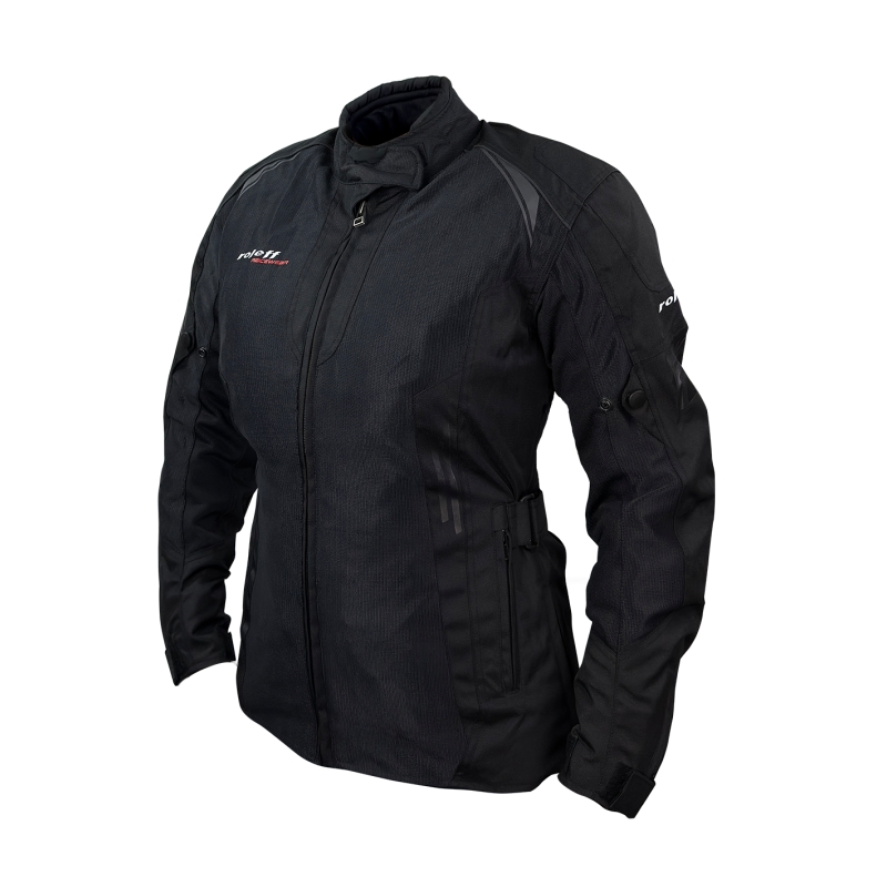 Roleff Mesh motorcykeljakke til kvinder, sort