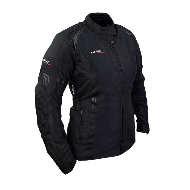Roleff Mesh motorcykeljakke til kvinder, sort