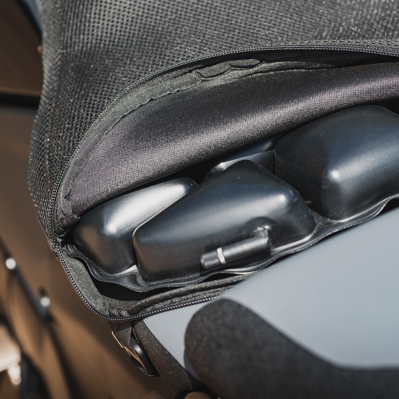 Oxford Air Seat Adventure and Touring oppustelig sadelpude sort