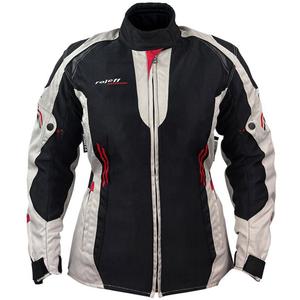 Roleff Mesh Black Beige Red motorcykeljakke til kvinder