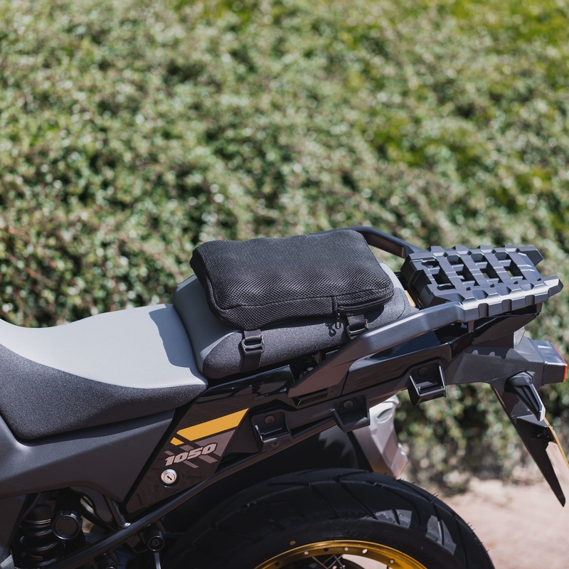 Oxford Air Seat Pillion og Enduro Oppustelig Sædepude Sort
