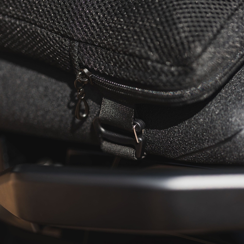 Oxford Air Seat Pillion og Enduro Oppustelig Sædepude Sort