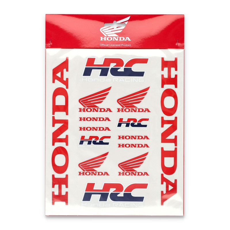 Klistermærker Honda HRC STORE KLISTERMÆRKER SÆT flerfarvede