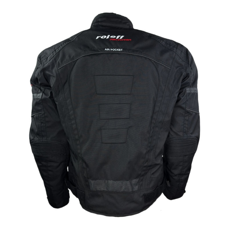 Motorcykeljakke Roleff Kodra RO545 sort