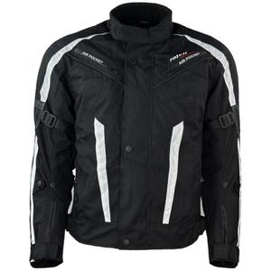 Motorcykeljakke Roleff Kodra RO546 sort og hvid