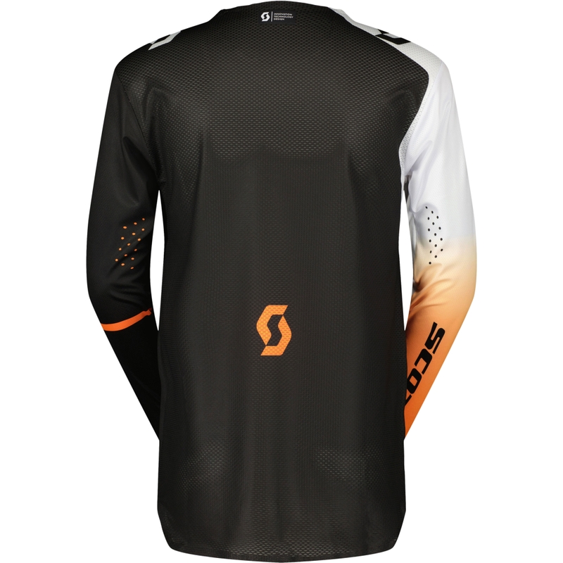 Motocrosstrøje SCOTT Podium Pro sort-orange