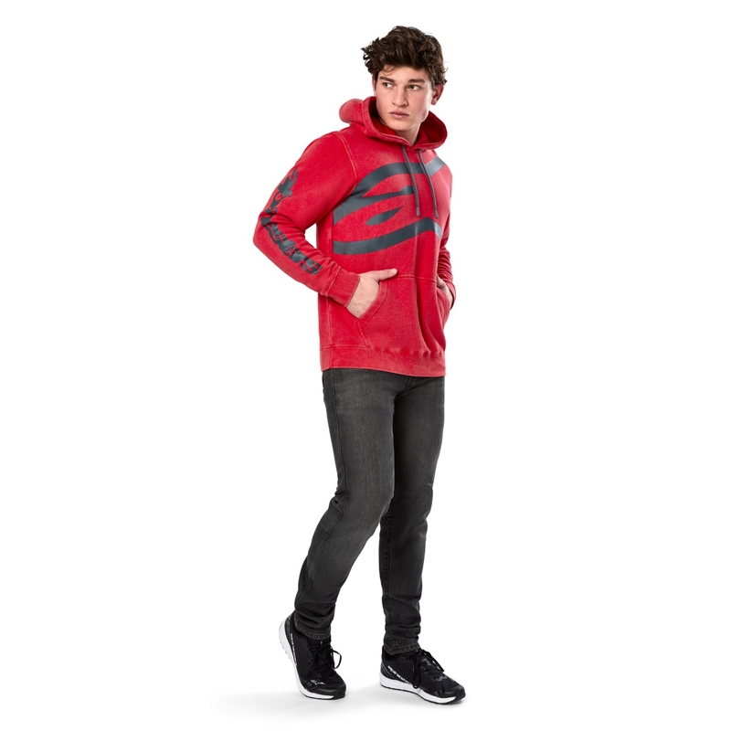 Alpinestars Unbound Hoodie rød