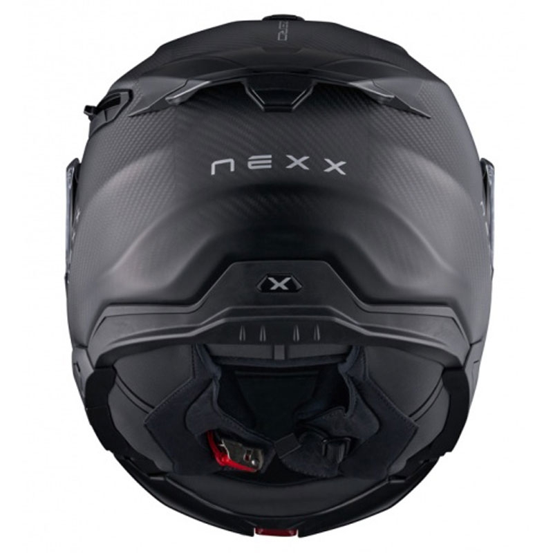 Nexx X.Lifetour Zero PRO sort flip-up motorcykelhjelm udsalg