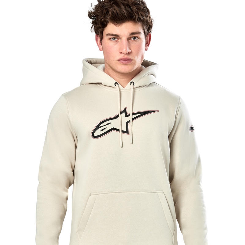 Alpinestars Insignia Hoodie hvid offwhite