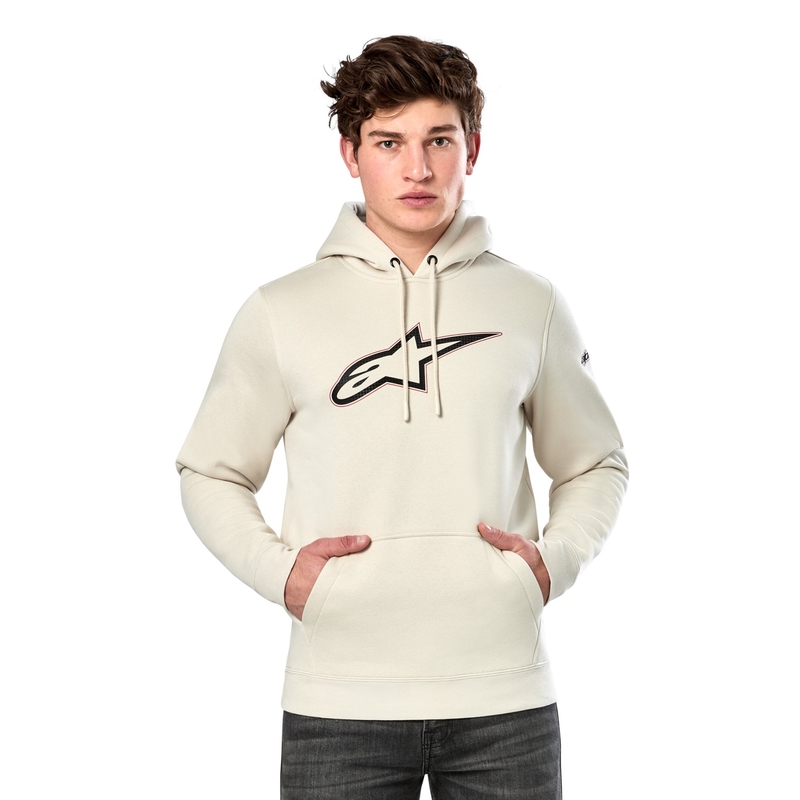 Alpinestars Insignia Hoodie hvid offwhite