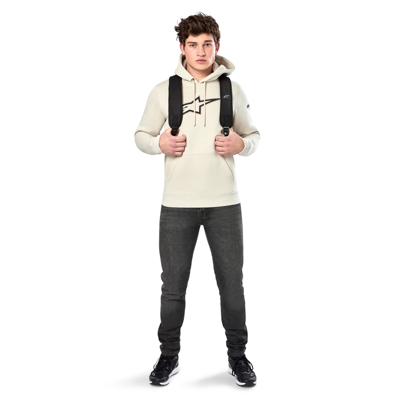 Alpinestars Insignia Hoodie hvid offwhite