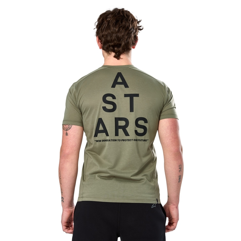 T-shirt Alpinestars Attrition Performance lysegrøn