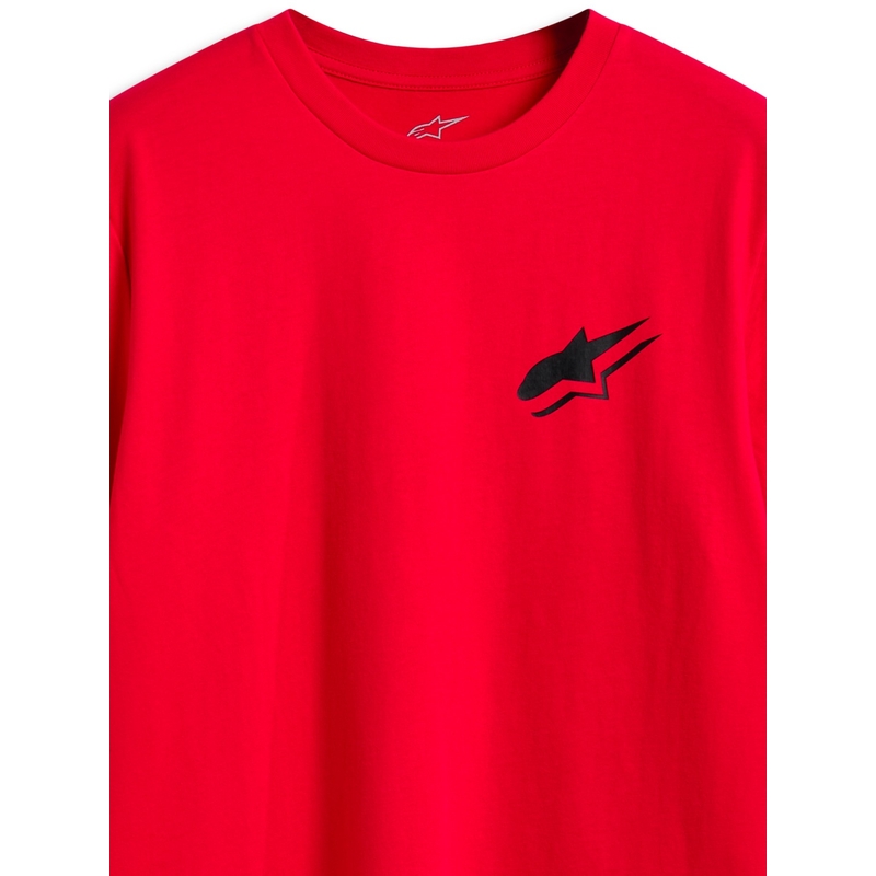 T-shirt Alpinestars Formula CSF rød