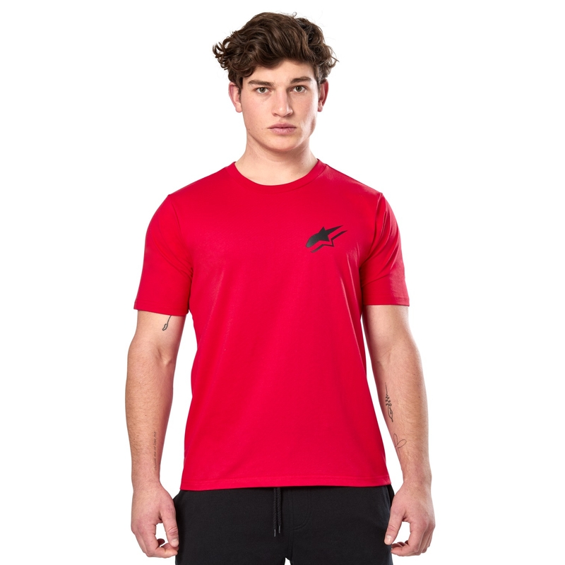 T-shirt Alpinestars Formula CSF rød