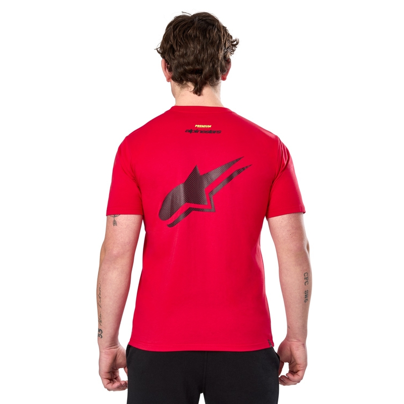 T-shirt Alpinestars Formula CSF rød