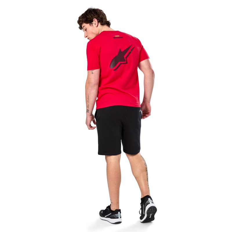 T-shirt Alpinestars Formula CSF rød
