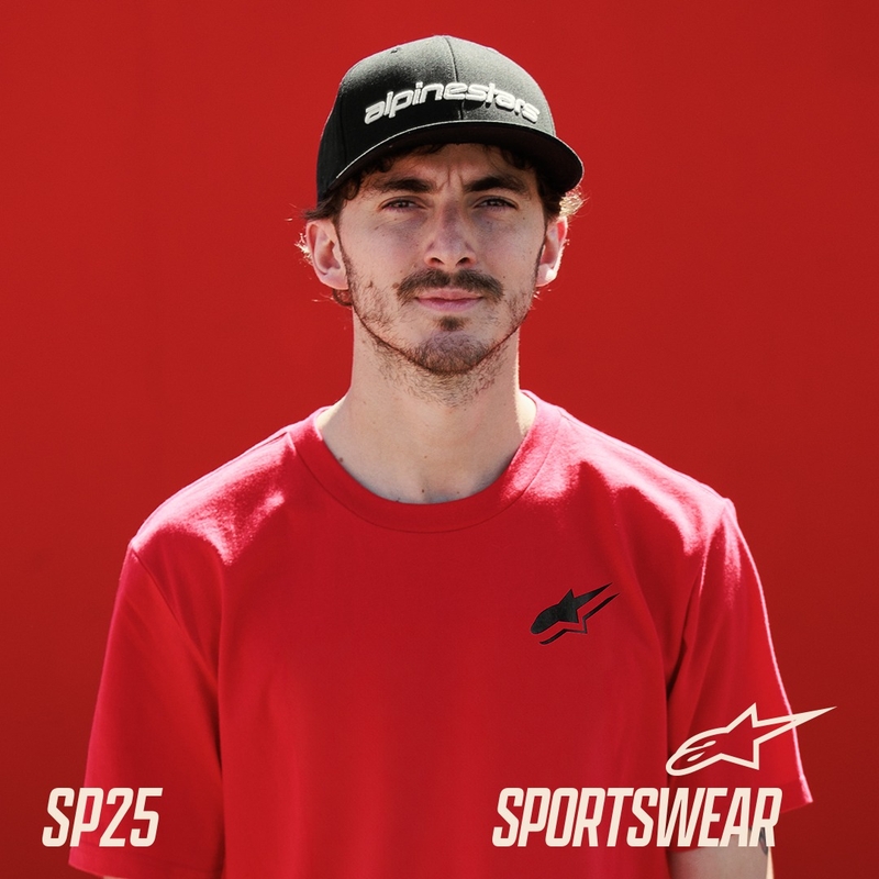 T-shirt Alpinestars Formula CSF rød