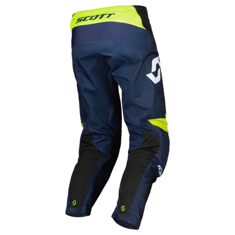 Motocrossbukser SCOTT EVO Race lilla-fluogul