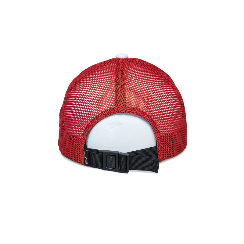 Alpinestars Vital Trucker-kasket hvid-brun-rød-orange