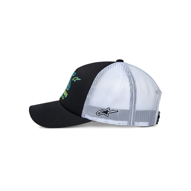 Alpinestars Ayess Trucker cap sort og hvid