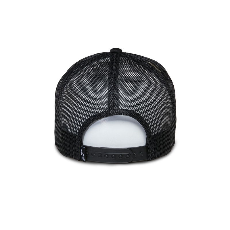 Alpinestars Ayess Trucker-kasket hvid og sort