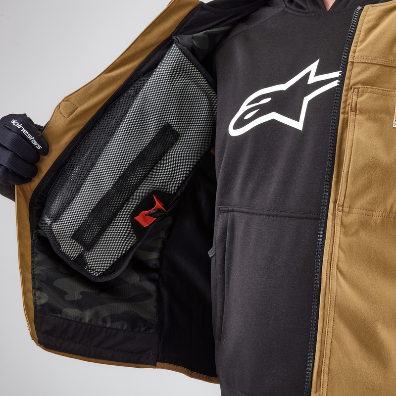 Alpinestars Tech-Air®3 V2 Canvas system airbag vest sort