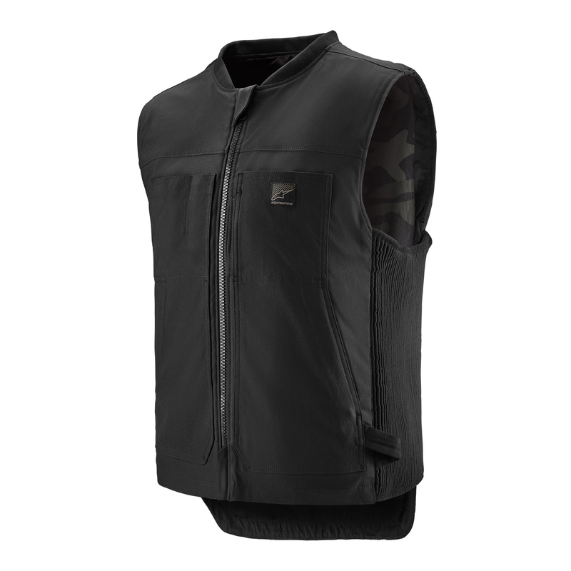 Alpinestars Tech-Air®3 V2 Canvas system airbag vest sort