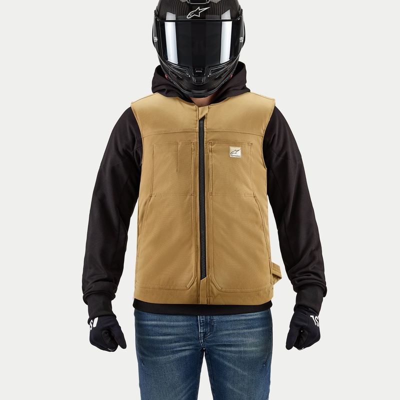 Alpinestars Tech-Air®3 V2 Canvas system airbag vest sort