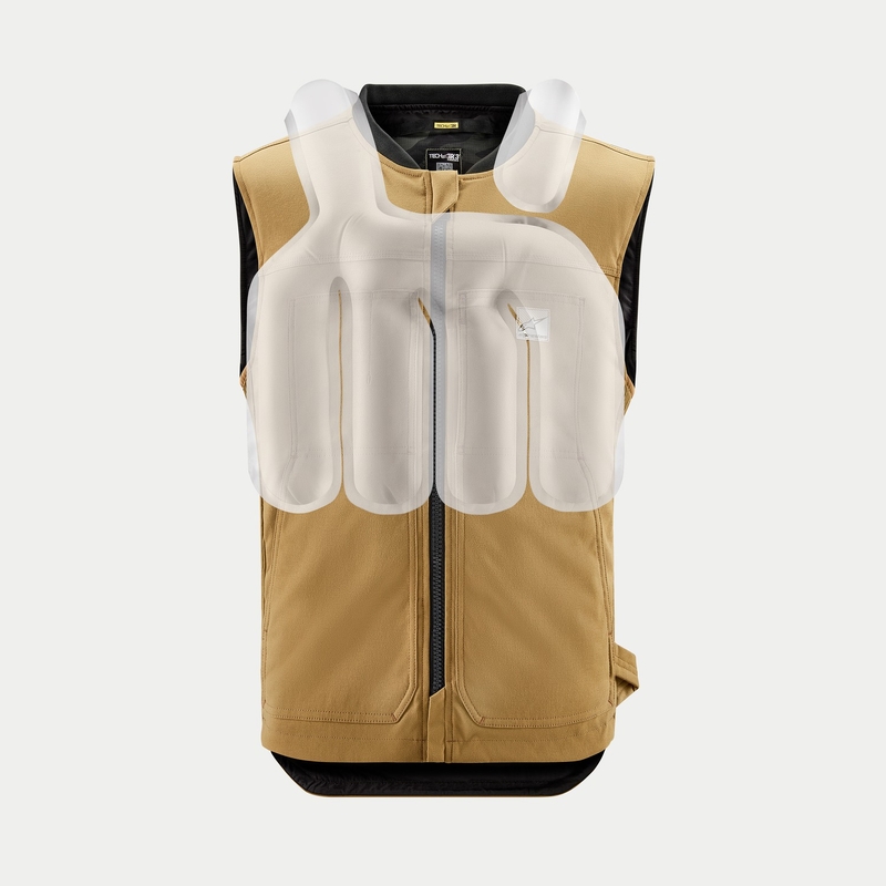 Alpinestars Tech-Air®3 V2 Canvas system airbag vest sort