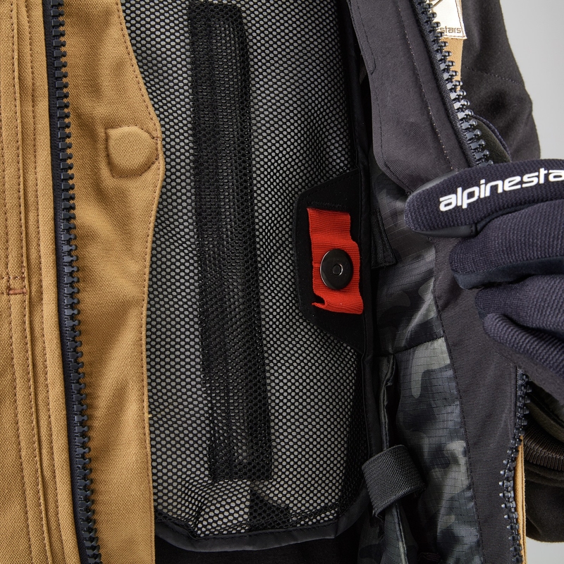 Alpinestars Tech-Air®3 V2 Canvas system airbag vest sort