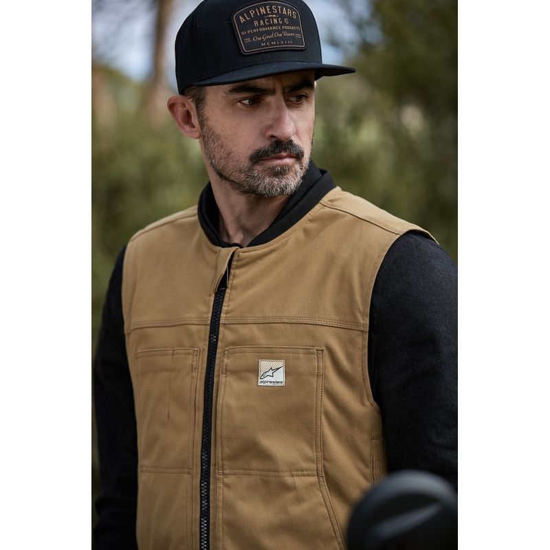 Alpinestars Tech-Air®3 V2 Canvas system airbag vest sort