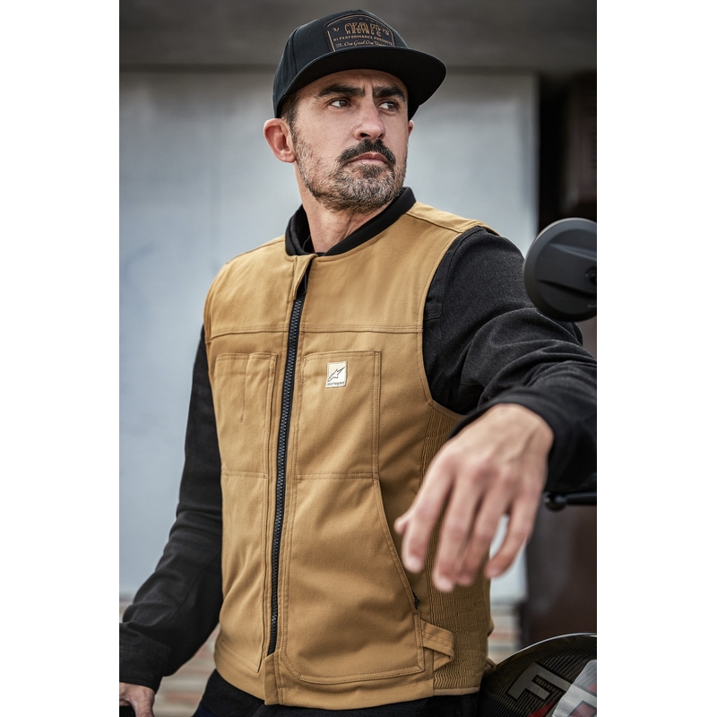 Alpinestars Tech-Air®3 V2 Canvas system airbag vest sort