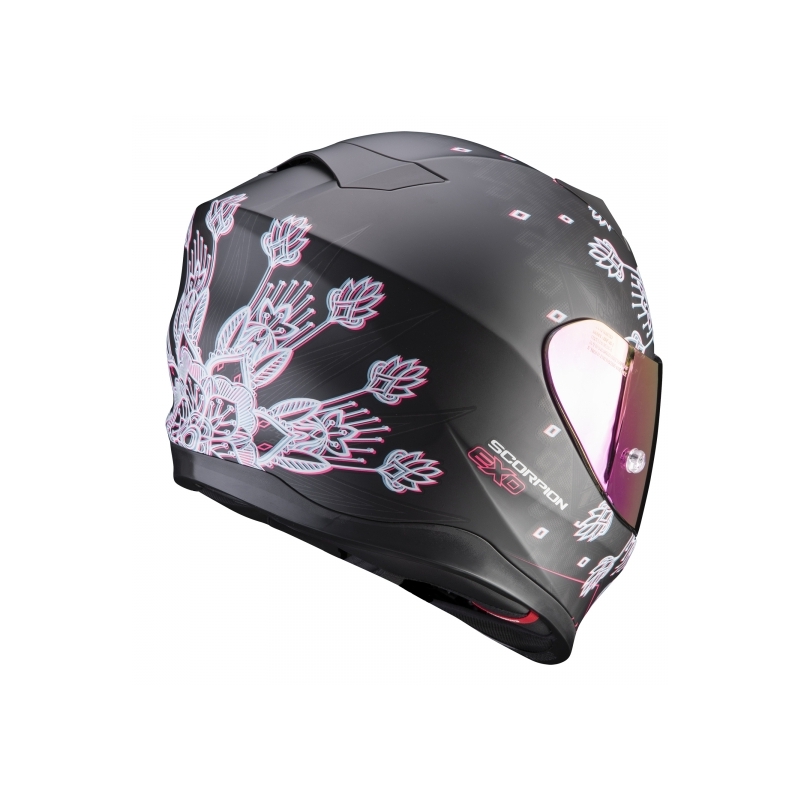 Integralhjelm Scorpion EXO-520 AIR Tina sort-sølv - kvalitet II