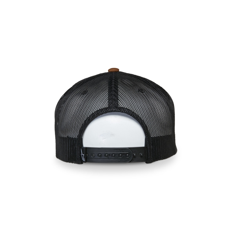 Alpinestars Mackinic Trucker-kasket brun-sort