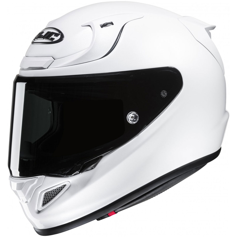 HJC RPHA 12 Solid perlehvid integreret motorcykelhjelm