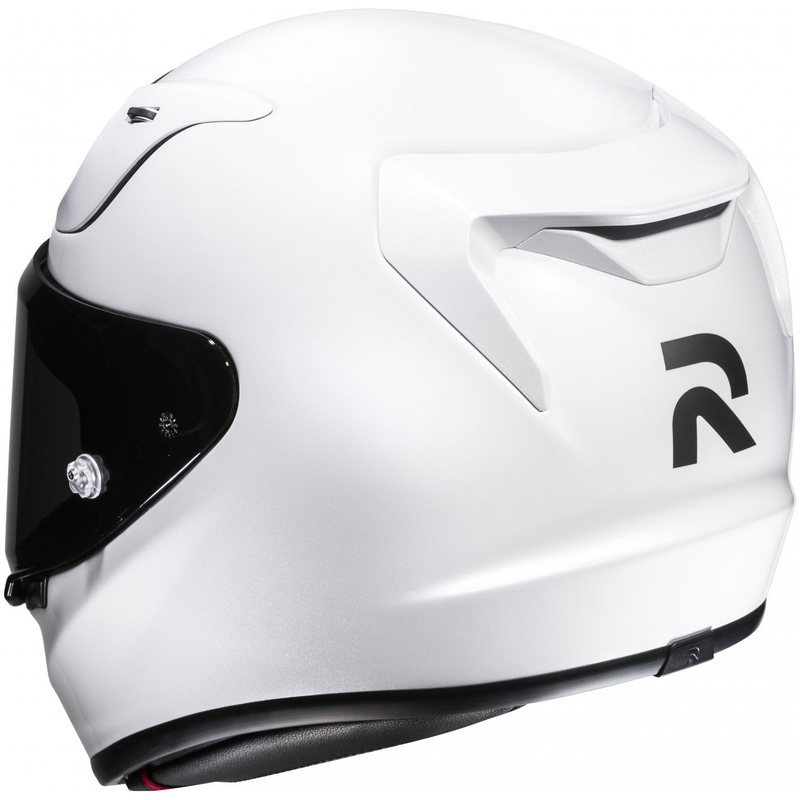 HJC RPHA 12 Solid perlehvid integreret motorcykelhjelm