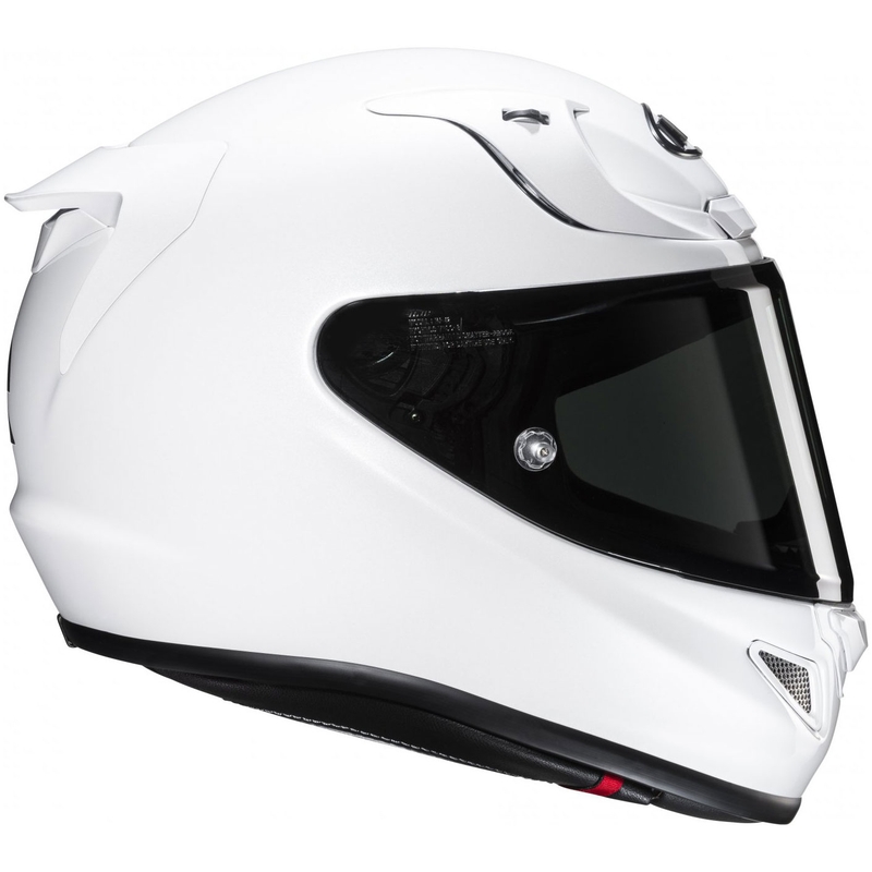 HJC RPHA 12 Solid perlehvid integreret motorcykelhjelm