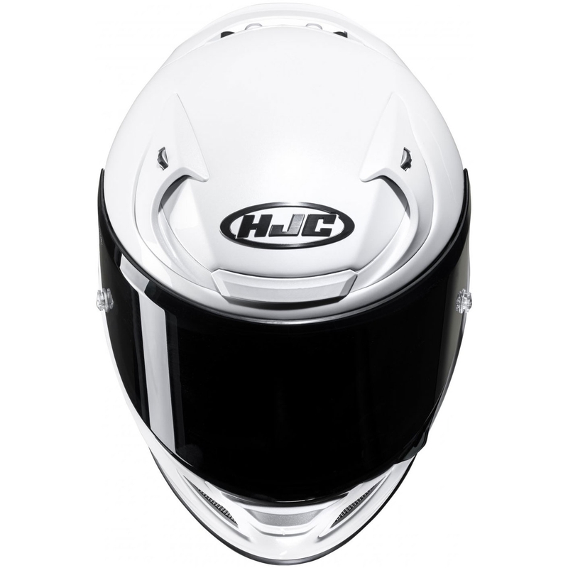 HJC RPHA 12 Solid perlehvid integreret motorcykelhjelm