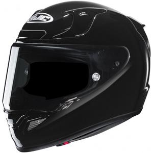 HJC RPHA 12 Solid Gloss Black Integral motorcykelhjelm
