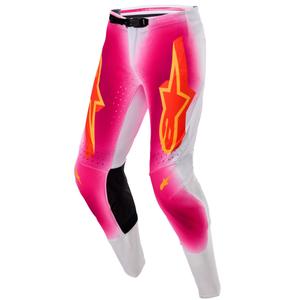 Alpinestars Supertech limited edition MIG fluo pink-hvid-orange motocrossbukser