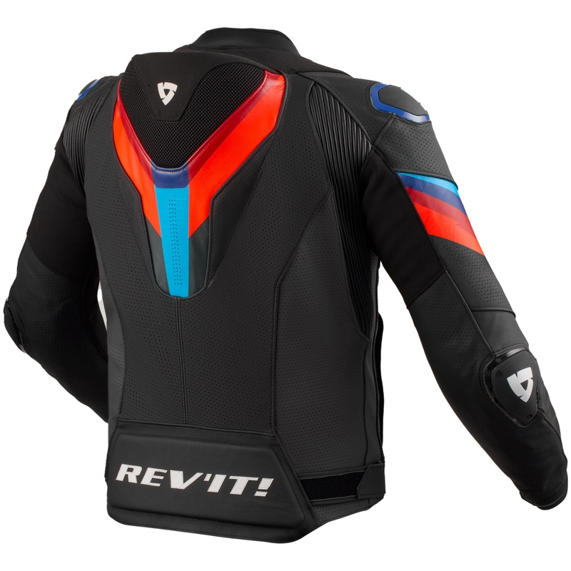 Revit Quantum 3 Pro sort og blå motorcykeljakke