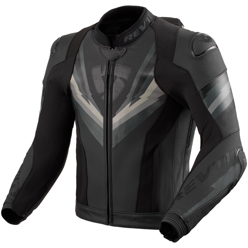 Revit Quantum 3 Pro motorcykeljakke sort-antracit