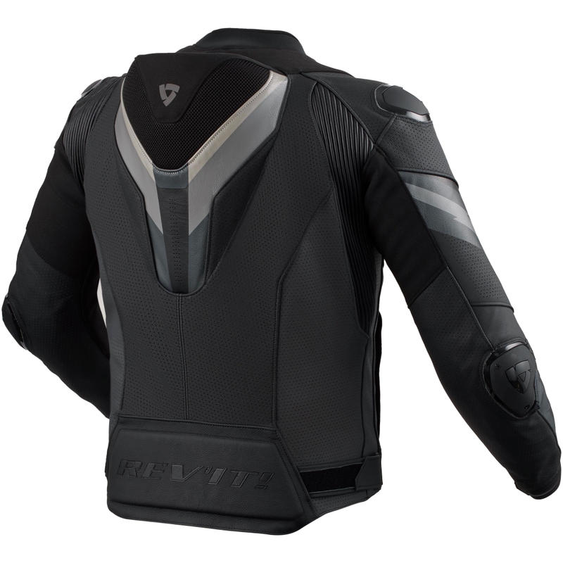 Revit Quantum 3 Pro motorcykeljakke sort-antracit
