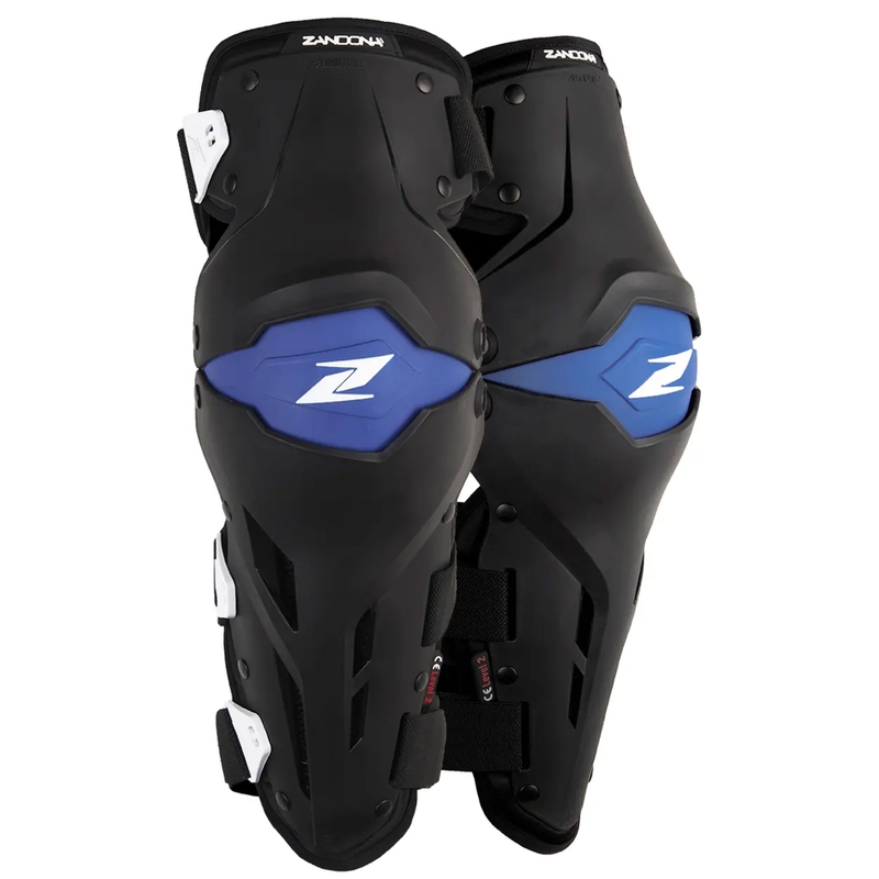 Knæbeskyttere til motorcykel Zandona X-Treme Kneeguard sort-blå