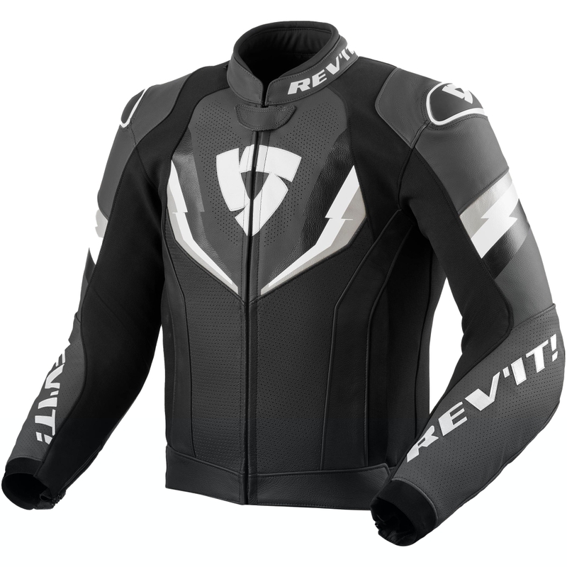 Revit Quantum 3 motorcykeljakke sort-antracit