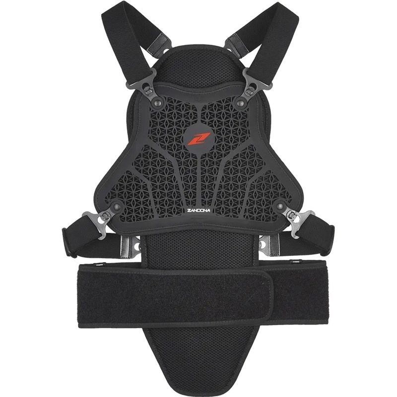 Ryg- og brystbeskytter Zandona Netcube Armour X7 sort 168 - 177 cm